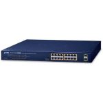 Switch 19" 16 ports Giga PoE at 240W 2xSFP - GSW-1820HP
