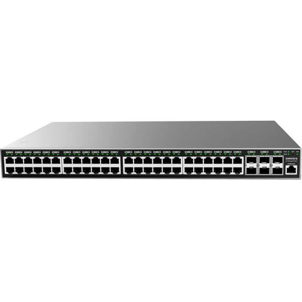 Switch L3 48 Giga 6x SFP+ optional redundant PSU - GWN7816