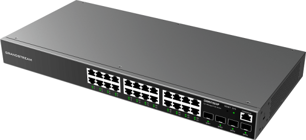 Switch L2 24 ports Giga PoE + 4 SFP Budget 360W - GWN7803P