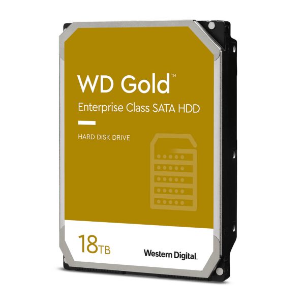 Disque dur 3"1/2 Sata III 18To 512Mo GOLD - WD181KRYZ
