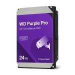 HDD WD Purple Pro Vidéo Surveillance 24Tb 512Mo - WD240PURP