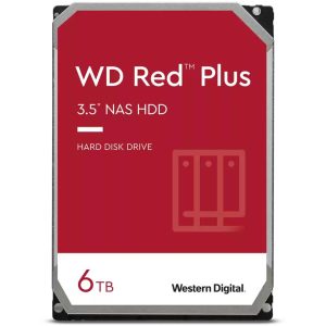 Disque dur 3"1/2 Sata III 6To 128Mo Red Plus - WD60EFPX