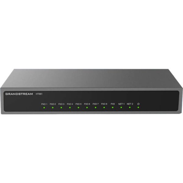 Routeur adaptateur SIP 8 FXO 2 Ethernet Giga - HT881
