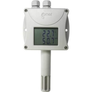 Capteur Temp. & humidité -30/+80°C LCD RS485 IP40 - 600368