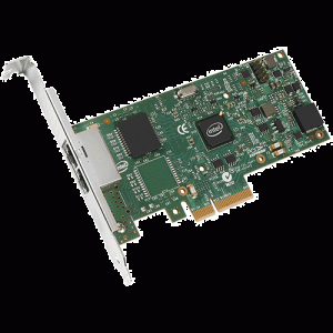 Carte réseau PCI Express Gigabit 2 ports Low Prof. - I350T2V2BLK