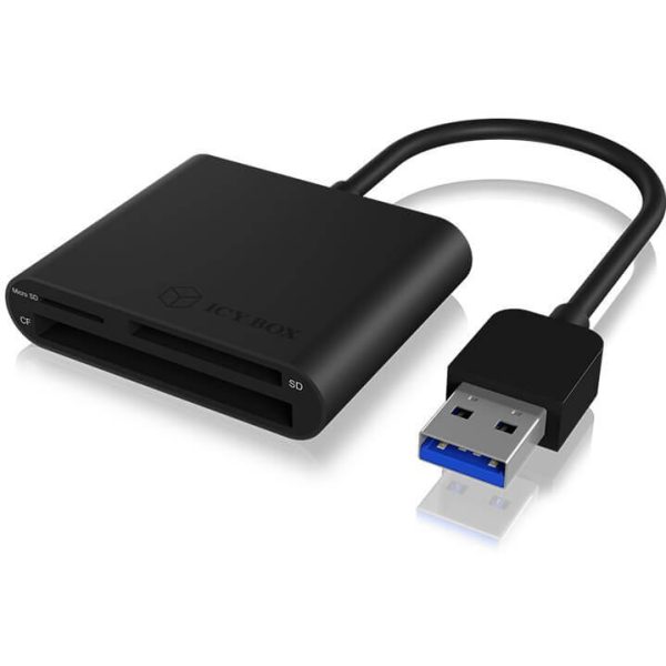 Lecteur de cartes USB 3,0 3 slots - IB-CR301-U3
