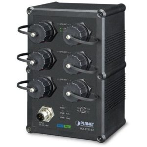 Switch Indus L2+ 6 ports Giga 1xM12 IP67 - IGS-5227-6T
