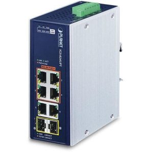 Switch Indus 4 ports Giga PoE bt 160W 2xSFP - IGS-824UPT