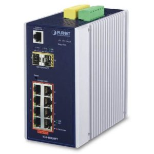 Switch Indus L2 8 ports PoE at 240W 2xSFP(1G/2,5G) - IGS-10020PT