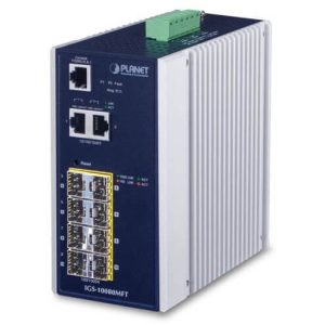 Switch Indus L2 8 ports SFP(1G/2,5G) 2 ports RJ - IGS-10080MFT