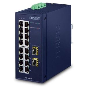 Switch Indus 16 ports Giga 2xSFP - IGS-1820TF
