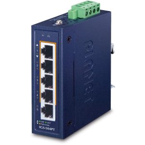 Switch Indus 5 ports Giga dont 4 PoE at 120w - IGS-504PT
