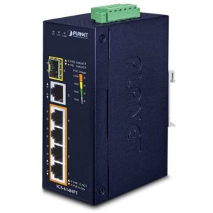 Switch Indus 4 ports Giga PoE at 120W 1xSFP - IGS-614HPT