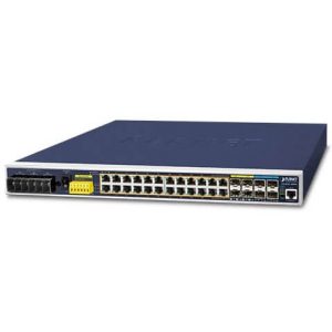Switch Indus 19" L3 24 ports PoE at 440W 8xSFP - IGS-6325-24P4X