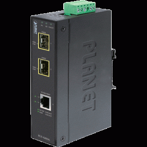 Transceiver Indus 1xRJ45 Giga / 2xSFP - IGT-1205AT