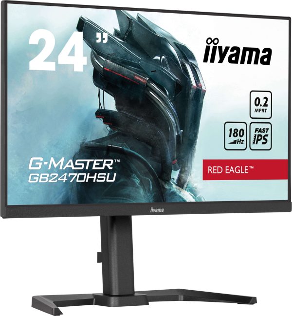 Moniteur 23,8" G-Master Red Eagle Fast IPS pivot - GB2470HSU-B6