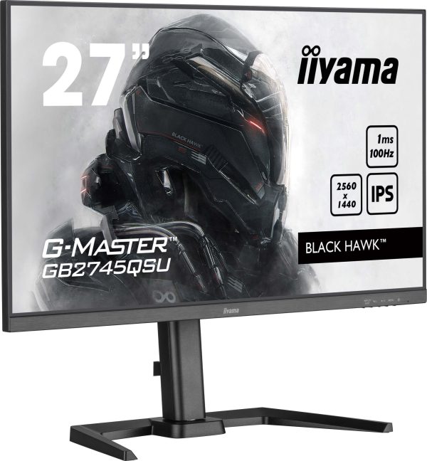 Moniteur 27" G-Master Black Hawk IPS  100Hz pivot - GB2745QSU-B2