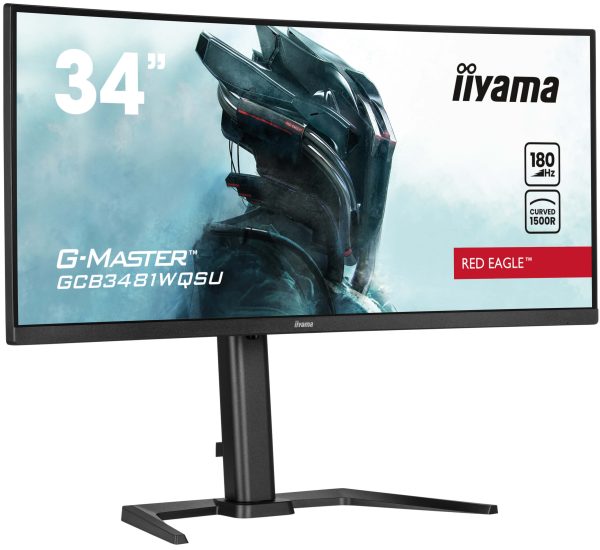 Moniteur 34" G-Master Red Eagle incurvé - GCB3481WQSU-B1