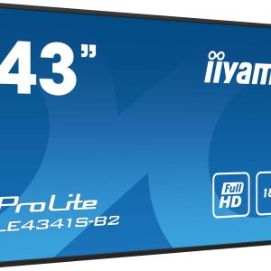 Moniteur 43" IPS Full HD HP VGA/3xHDMI - LE4341S-B2