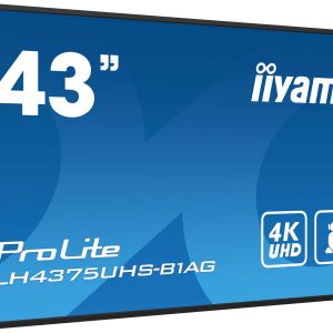 Moniteur  43’’ pour l’affichage dynamique 24/7 - LH4375UHS-B1AG