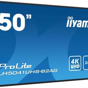 Moniteur 50" IPS VA 4K UHD HP VGA/HDMI - LH5041UHS-B2AG