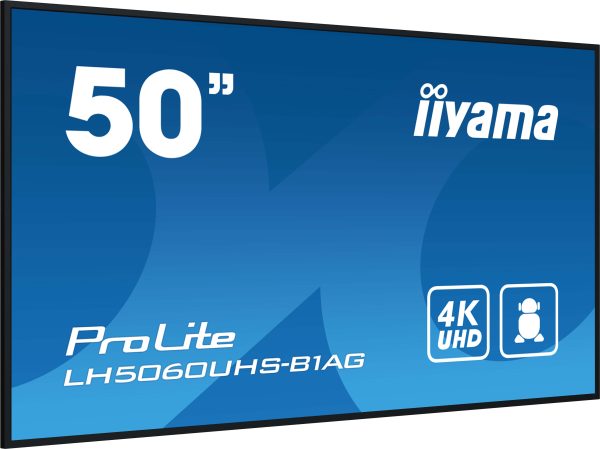 Moniteur 50’’ IPS Led 4K UHD HP Android OS - LH5060UHS-B1AG