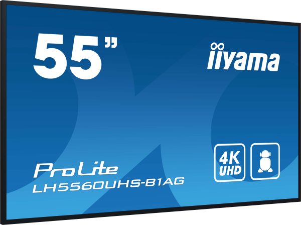 Moniteur 54,6" IPS Led 4K UHD HP Android OS - LH5560UHS-B1AG