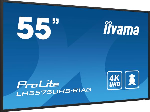Moniteur  55’’ 4K pour l’affichage dynamique 24/7 - LH5575UHS-B1AG