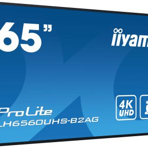 Moniteur  65’’ 4K pour l’affichage dynamique 24/7 - LH6560UHS-B2AG