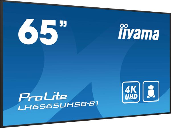 Ecran 65" IPS 4K affichage dynamique 24/7 Android - LH6565UHSB-B1