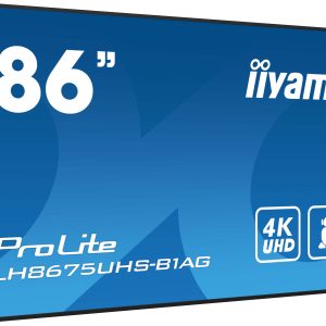 Moniteur  85’’ 4K pour l’affichage dynamique 24/7