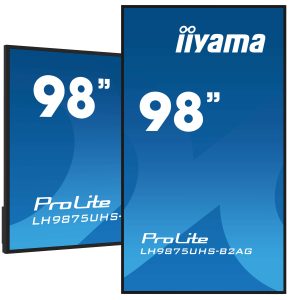 Moniteur 97,5" 4K IPS HP VGA/HDMI/DP/DVI
