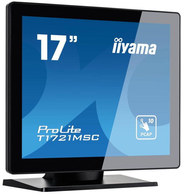 Moniteur tactile PCAP TFT 17" 1280x1024 VGA/HDMI - T1721MSC-B2