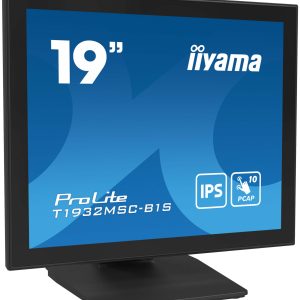 Moniteur tactile PCAP TFT 19" 1280x1024 VGA/HDMI - T1932MSC-B1S