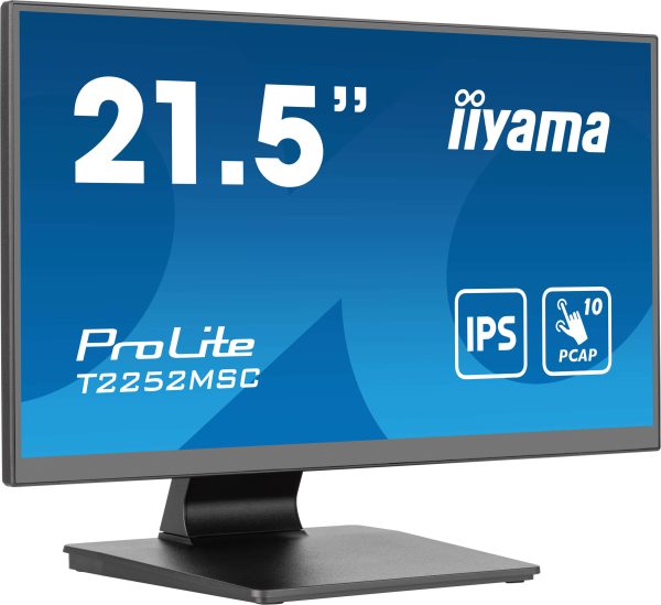 Moniteur tactile 21,5" HDMI /DP multitouch - T2252MSC-B2