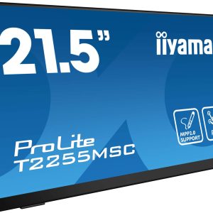 Moniteur tactile 21,5" PCAP HDMI DP USB HP - T2255MSC-B1