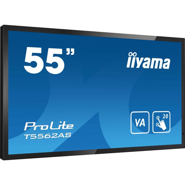 Moniteur tactile 54,6" PCAP 3xHDMI  USB HP - T5562AS-B1