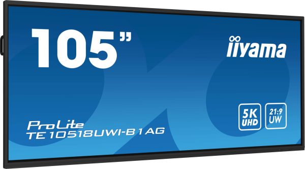 Moniteur 105" super slim 21:9 5K UW HDMI/DP - TE10518UWI-B1AG