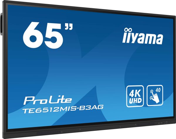 Moniteur 65" tactile 4K IPS   Android - TE6512MIS-B3AG