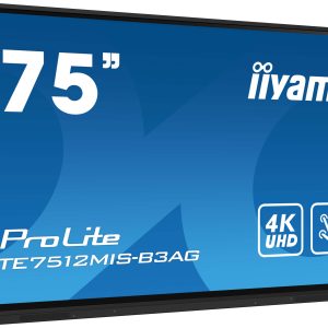 Moniteur 75" tactile interactif 4K UHD Android - TE7512MIS-B3AG