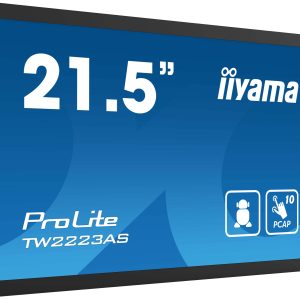 Moniteur tactile 21,5" PCAP verre bord à bord - TW2223AS-B2