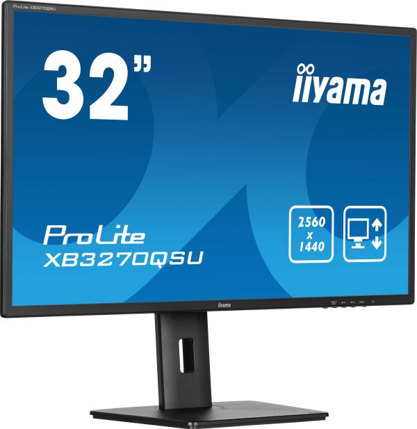 Moniteur 31,5" IPS WQHD DP/HDMI Pivot - XB3270QSU-B1