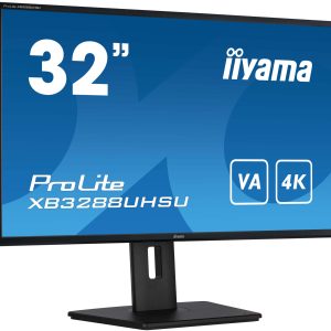 Moniteur VA 31,5" 4K DP/HDMI USB Pivot - XB3288UHSU-B5