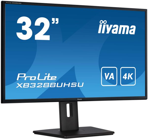 Moniteur VA 31,5" 4K DP/HDMI USB Pivot - XB3288UHSU-B5