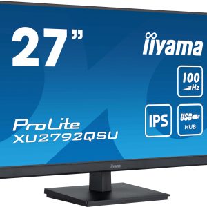 Moniteur 27" Ultra Mince IPS 2560x1440 100Hz HP - XU2792QSU-B6