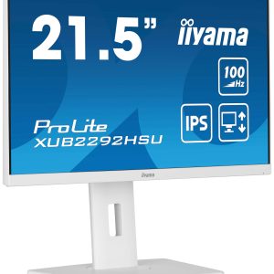 Moniteur 21.5" Ultra mince IPS Full HD DP/HDMI HP - XUB2292HSU-W6
