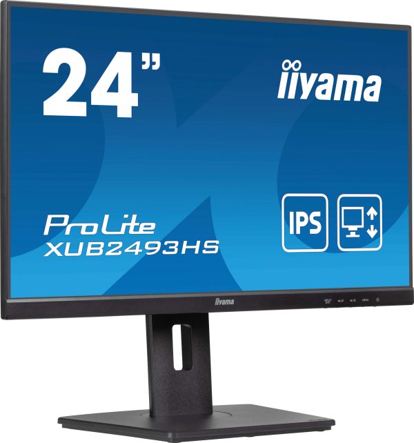 Moniteur 23,8" Ultra Mince IPS DP/HDMI Pivot - XUB2493HS-B6