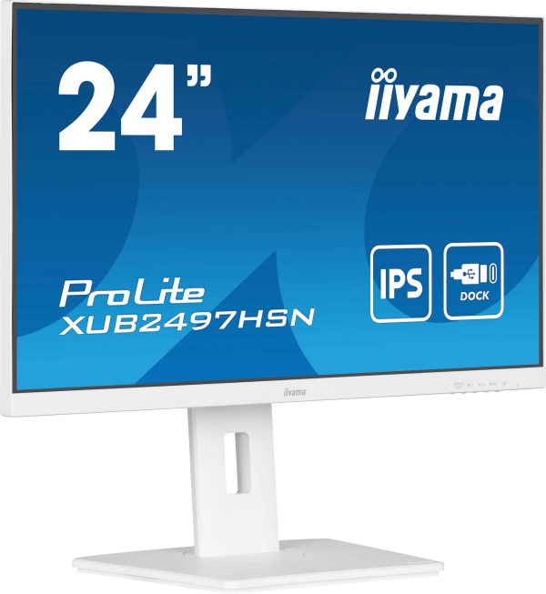Moniteur 23,8" Ultra mince IPS DP/HDMI Dock USB - XUB2497HSN-W2
