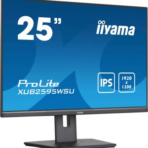Moniteur IPS 25" FullHD VGA, HDMI, DP pivot USB - XUB2595WSU-B5