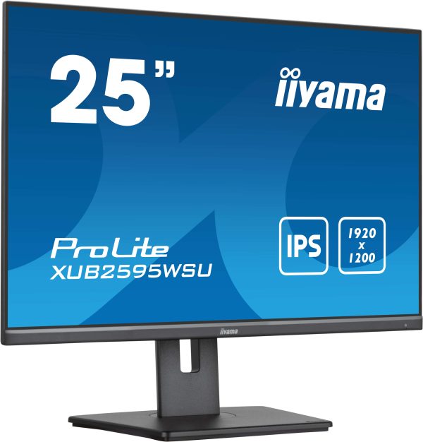 Moniteur IPS 25" FullHD VGA, HDMI, DP pivot USB - XUB2595WSU-B5
